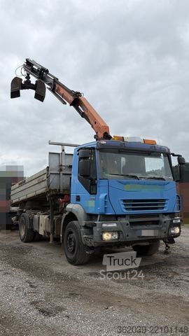 Driezijdige kipper IVECO TRAKKER AD190/41 3 SEITENKIPPER PK 15002 FUNKFER