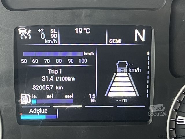 وحدة جرار قياسية IVECO S-WAY AS440S48 E6d ACC Intader NAVI 2xTank Leder