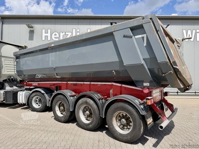 Semirimorchio ribaltabile CARNEHL CHKS / HH | HARDOX 27m³*Luft-Lift*BPW*Rollplane