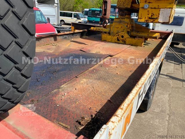 Gru montata su autocarro MERCEDES-BENZ 1619 Kranwagen Pritsche *MKG Kran*