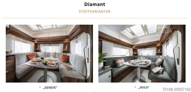 Caravana FENDT Diamant 560 FD Modell 2026 / 2000 kg / Geneve