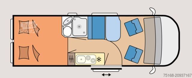 Husbil HOBBY ONTOUR Van 640 ET Modell 2025
