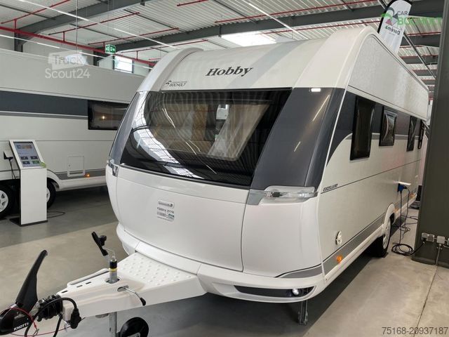 Husvagn HOBBY Excellent 495 WFB Modell 2025 / 1800 Kg Achse