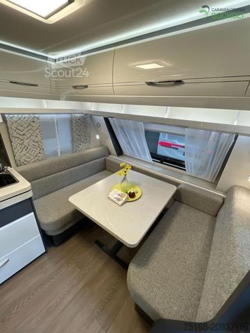 Husvagn HOBBY Excellent 495 WFB Modell 2025 / 1800 Kg Achse