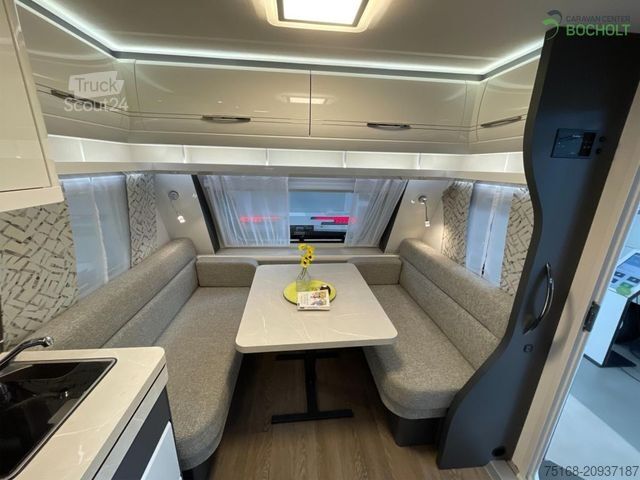 Husvagn HOBBY Excellent 495 WFB Modell 2025 / 1800 Kg Achse