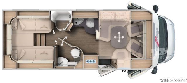 Camping-car intégral CARTHAGO C1-tourer I 149 RB-LE comfort 4.2t Edition+