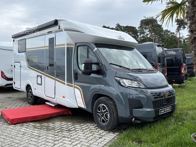Half-integraal camper BÜRSTNER B66 TD IT 690 G Hubbett / Automatik / Leder Choc