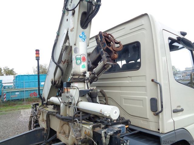 Camion ribaltabile trilaterale MERCEDES-BENZ 918 Atego Kipper Kran  Tachoscheibe  Tüv 1 1/ 26