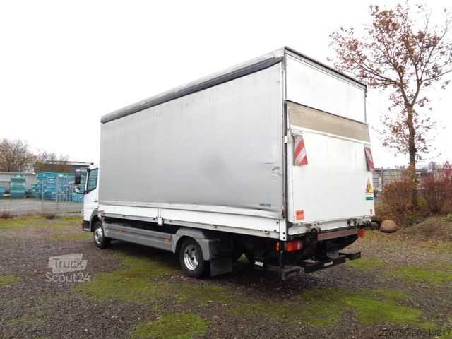 Schuifzeil bestelwagen MERCEDES-BENZ MB 818 L Atego, Schiebeplane,  LBW, Luftfederung
