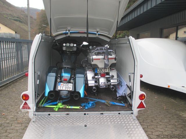 Motorradanhänger EXCALIBUR S 2  TANDEMACHSER aus 12/2019