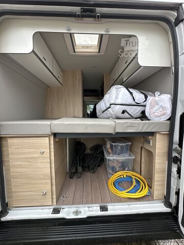 Campingvogn/autocamper Fiat Weinsberg Carabus 600 K 4 Schlafplätze | Voll ausgestattet