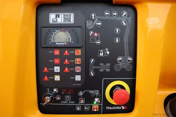 Scharnierende telescopische hoogwerker Haulotte HA16RTJ Valid Inspection, *Guarantee! Diesel, 4x4