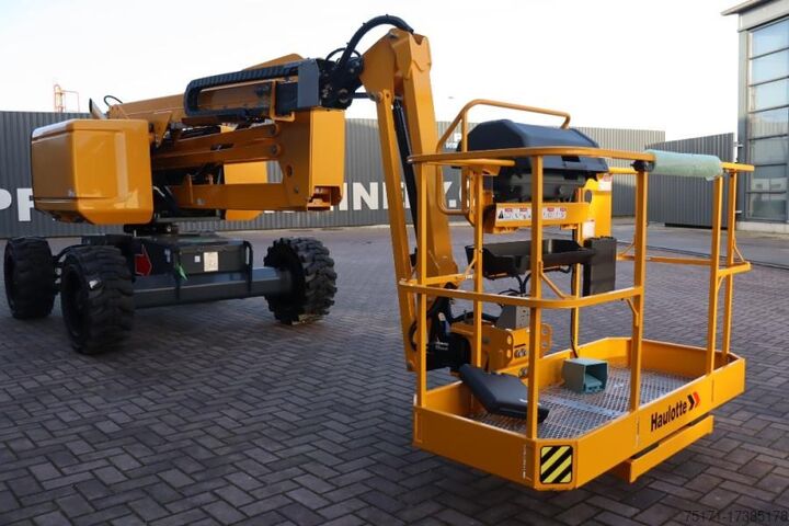 Scharnierende telescopische hoogwerker Haulotte HA16RTJ Valid Inspection, *Guarantee! Diesel, 4x4
