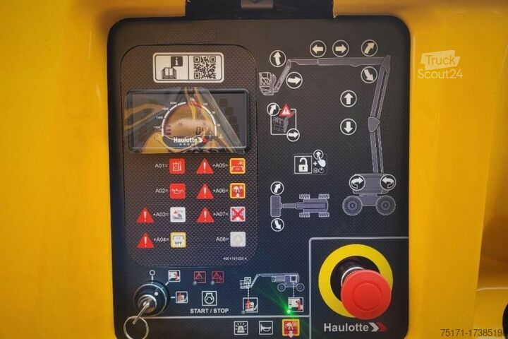 Articulated telescopic work platform Haulotte HA16RTJ Valid Inspection, *Guarantee! Diesel, 4x4