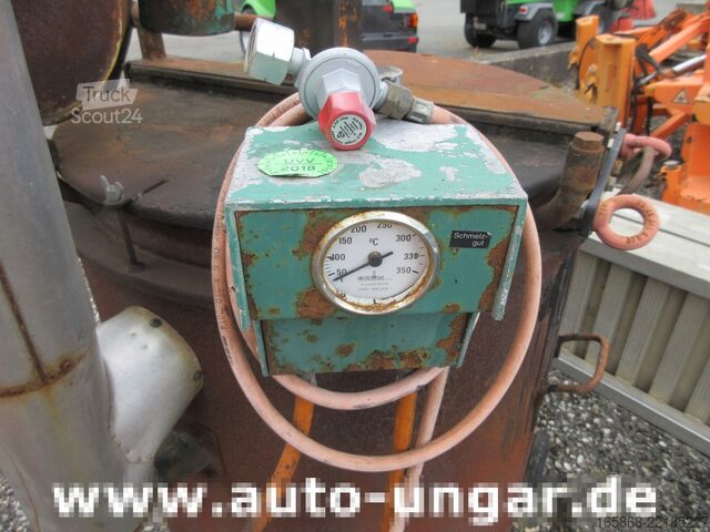 Malaxor pentru asfalt mastic Grün HR 180 i Hand Rührwerkskocher Bitumen