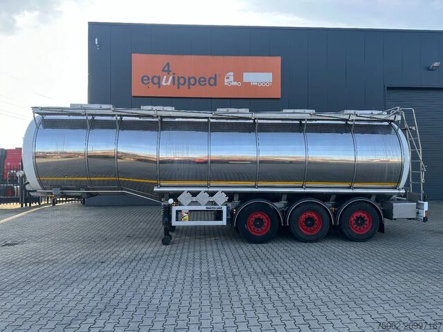 Tank Indox 37.500L / 1-COMP + 4-BAFFLES / ADR /  L4BH/  IN...