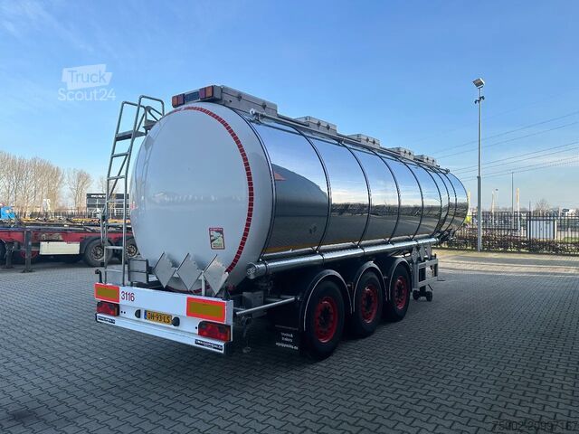 Tank Indox 37.500L / 1-COMP + 4-BAFFLES / ADR /  L4BH/  IN...