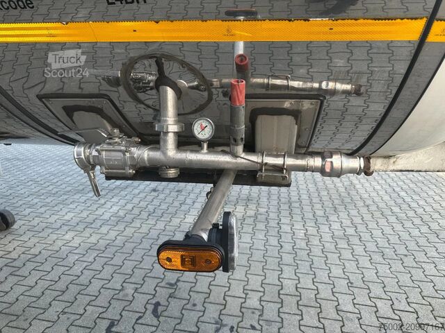 Tank Indox 37.500L / 1-COMP + 4-BAFFLES / ADR /  L4BH/  IN...