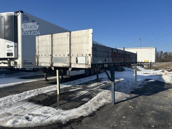 Wissellaadbak-oplegger  PLATEAU-WECHSELPRITSCHE, 7,45M BORDWAND