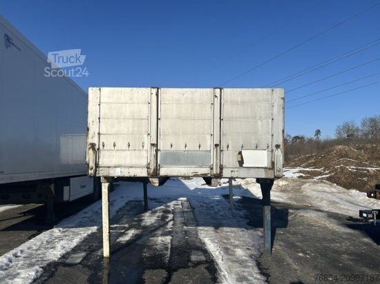 Wissellaadbak-oplegger  PLATEAU-WECHSELPRITSCHE, 7,45M BORDWAND