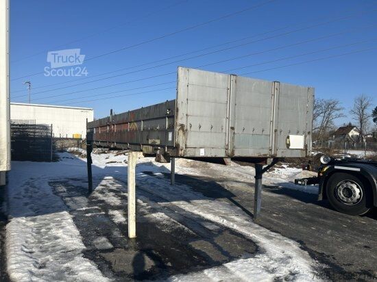 Wissellaadbak-oplegger  PLATEAU-WECHSELPRITSCHE, 7,45M BORDWAND