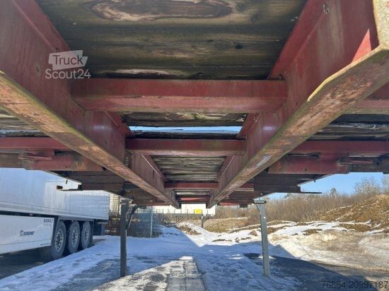 Wissellaadbak-oplegger  PLATEAU-WECHSELPRITSCHE, 7,45M BORDWAND