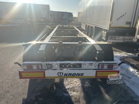 Wissellaadbak-oplegger KRONE MAXI LAFETTE, BPW ACHSEN