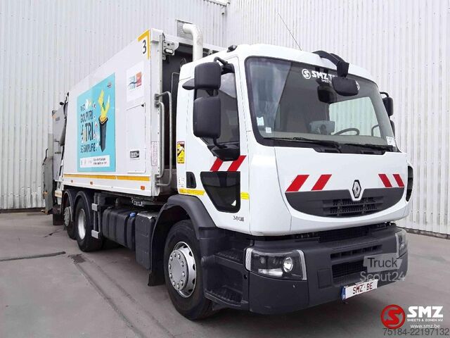 Автомобил за събиране на отпадъци Renault Premium 380 193'km top condition