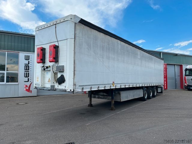 Semi-remorque bâchée SCHMITZ CARGOBULL SCS 24XLight*RSAB*Zertifikat Code XL*Getränke*