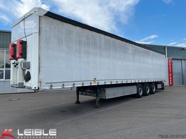 Semi-remorque bâchée SCHMITZ CARGOBULL SCS 24XLight*RSAB*Zertifikat Code XL*Getränke*