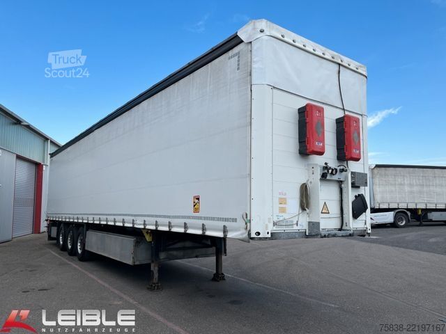 Semi-remorque bâchée SCHMITZ CARGOBULL SCS 24XLight*RSAB*Zertifikat Code XL*Getränke*
