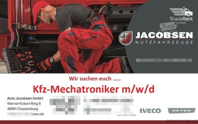 Schuifzeil bestelwagen IVECO Daily 72C18A8P Koffer / Umbau S-Plane / Klima