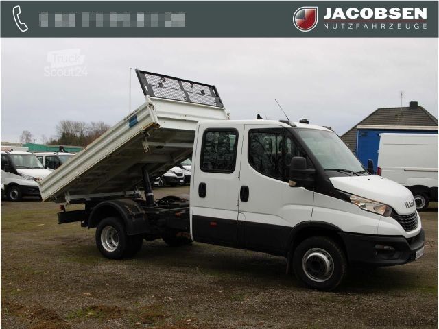 Fourgon benne basculante IVECO Daily 70C18 DoKa Kipper / 2x AHK / Klima