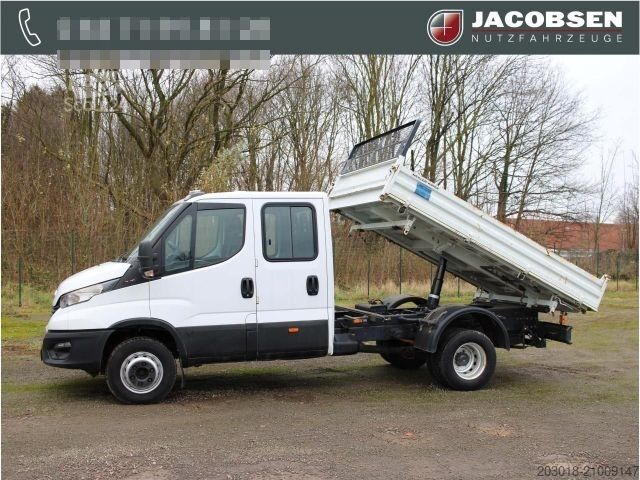 Fourgon benne basculante IVECO Daily 70C18 DoKa Kipper / 2x AHK / Klima