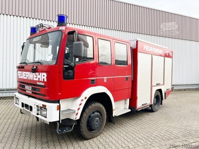 Camion de pompiers Iveco-Magirus FF 135 E 22 4x4, TLF 16/25 FF 135 E 22 4x4 Doka, Euro Fire, TLF 16/25 Feuerwehr