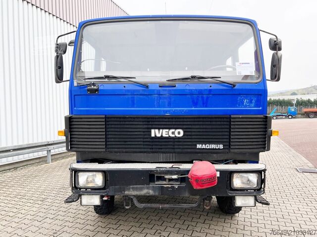 Бортовой грузовик Iveco-Magirus 120-23 AW 4x4 Doka 120-23 AW 4x4 Doka, V8-Motor, Gerätewagen, Seilwinde