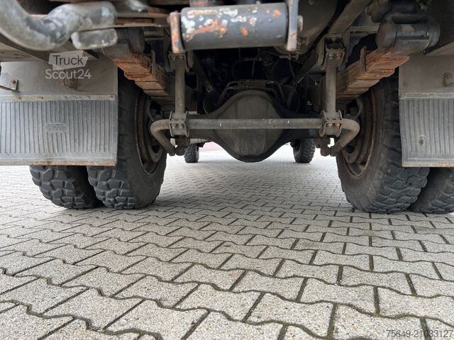 Бортовой грузовик Iveco-Magirus 120-23 AW 4x4 Doka 120-23 AW 4x4 Doka, V8-Motor, Gerätewagen, Seilwinde