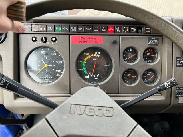 Бортовой грузовик Iveco-Magirus 120-23 AW 4x4 Doka 120-23 AW 4x4 Doka, V8-Motor, Gerätewagen, Seilwinde