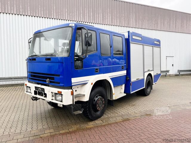 LKW mit Pritsche (offen) Iveco-Magirus FF 135 E 24 W 4x4 FF 135 E 24 W 4x4 Doka, Gerätewagen