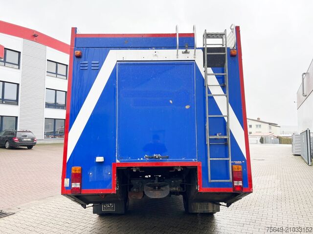 LKW mit Pritsche (offen) Iveco-Magirus FF 135 E 24 W 4x4 FF 135 E 24 W 4x4 Doka, Gerätewagen