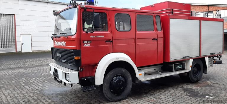 Camion de pompiers Iveco-Magirus 120-23 4x4, TLF 16/25 120-23 4x4 Doka, TLF 16/25 Feuerwehr