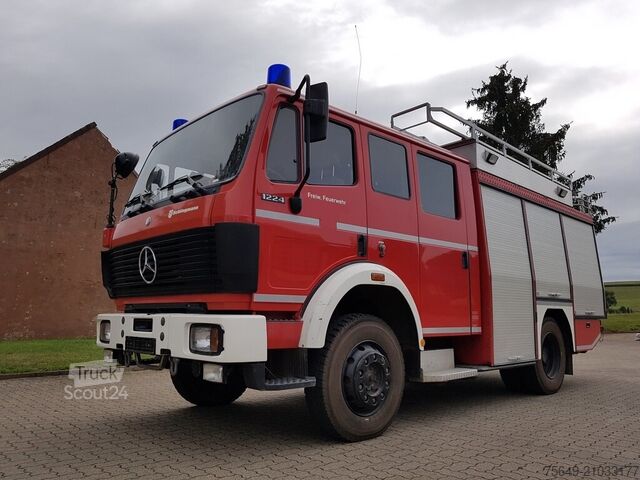 Brandweerwagen Mercedes-Benz SK 1224 AF 4x4 Doka, LF 16/12 SK 1224 AF 4x4 Doka, LF 16/12