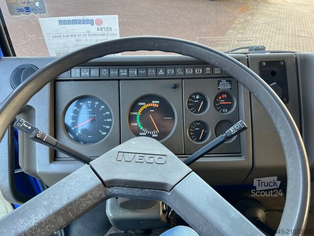 Valník Iveco-Magirus 90-16 AW 4x4 Doka 90-16 AW 4x4 Doka, Mannschaftswagen