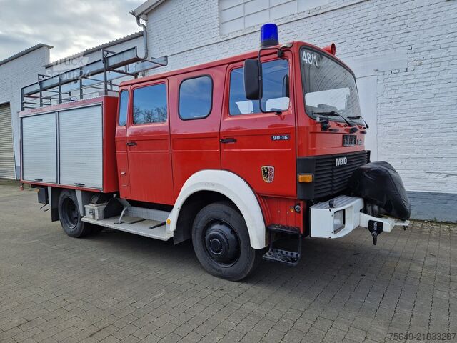 Camion de pompiers Iveco-Magirus 90-16 AW 4x4 Doka 90-16 AW 4x4 Doka, LF 16 TS