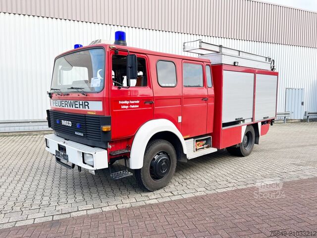 Camion de pompiers Iveco-Magirus 120-25 AW 4x4 Doka, LF 16 120-25 AW 4x4 Doka, V8, LF 16, Feuerwehr