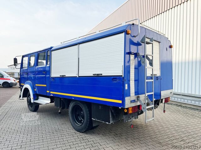 Бортовой грузовик Iveco-Magirus 90-16 AW 4x4 Doka 90-16 AW 4x4 Doka, Mannschaftswagen