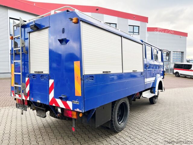 Бортовой грузовик Iveco-Magirus 90-16 AW 4x4 Doka 90-16 AW 4x4 Doka, Mannschaftswagen