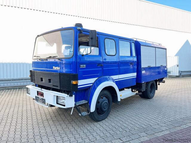 Valník Iveco-Magirus 90-16 AW 4x4 Doka 90-16 AW 4x4 Doka, Mannschaftswagen