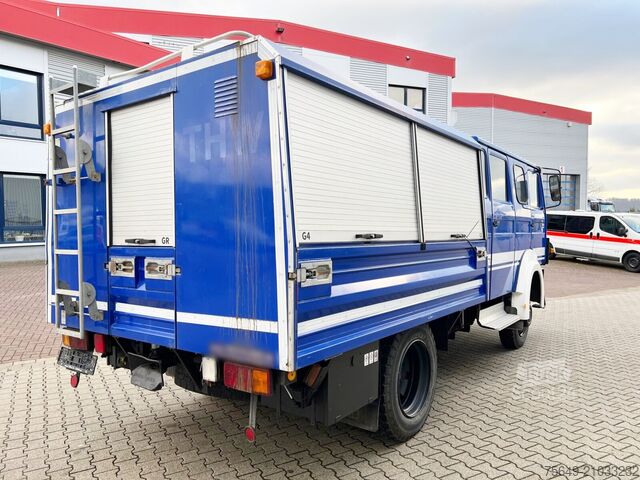 Бортовой грузовик Iveco-Magirus 90-16 AW 4x4 Doka 90-16 AW 4x4 Doka, Mannschaftswagen