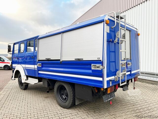 Бортовой грузовик Iveco-Magirus 90-16 AW 4x4 Doka 90-16 AW 4x4 Doka, Mannschaftswagen